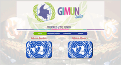 Desktop Screenshot of mun.gi.edu.co
